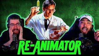 Re-Animator (1985) FIRST TIME WATCH | The CLASSIC that made us SQUIRM!