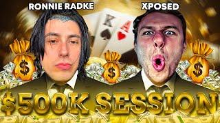 TAKING OVER THE CASINO WITH RONNIE RADKE! ($500,000 SESSION)