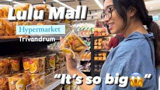 My first solo flight️ | Kerala Files #1 : Explored Lulu Mall Hypermarket Trivandrum ️