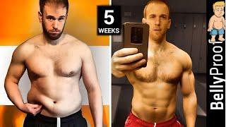 5 Weeks to Shed Belly Fat: My body Transformation Journey!
