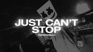 Marshmello - Just Can't Stop (Official Visualizer)