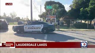 Lockdown lifted at Lauderdale Lakes high school following report of gun on campus