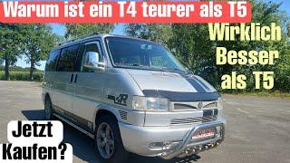 Warum ein VW T4 teurer als ein T5.Ist der wirklich besser? Wertanlage oder Kult...