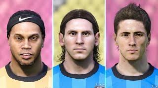 PES 2021 ALL 67 LEGEND FACES (Torres, Ronaldinho, Beckham, etc.)