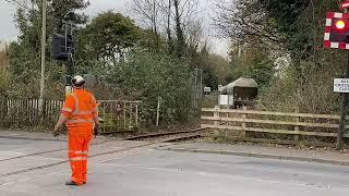 Gbrf 66769 Arriving And Shunting Castle Cement Clitheroe. This Train Takes Fifty Trucks Off The Road