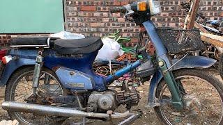 Completely Restoration Old Broken HONDA Super Cub 1982 // Restoring the old 1982 HONDA Cub broken