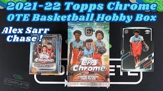 2021-22 Topps Chrome OTE Basketball Hobby Box