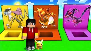 Don’t Choose the Wrong POKEMON HOLE in Minecraft PIXELMON (Minecraft) अभी मजा आयेगा बिडू |4