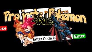 Project Pokemon Codes - Goku And Superman?? #StrangeCodes