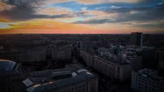 Bucharest Panoramic Sunset DJI Mini 4 Pro