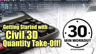 Getting Started with Civil 3D Quantity Take-Off (QTO)