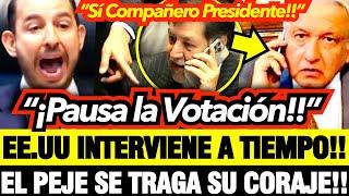 ¡FUERA MÁSCARAS!! COLAPSA la REFORMA en el SENADO!! NOROÑA RECIBE LLAMADA del PEJE! lo CAMBIA TODO!!