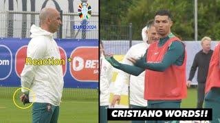 Cristiano Ronaldo Germany training for Portugal vs Czech Republic!!