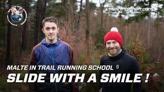 Malte in Trail Running School - Episode 2: Slide with a Smile | RunningXpert.com