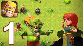 Clash of Clans - Gameplay Walkthrough Part 1 - Tutorial (iOS, Android)