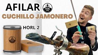 AFILAR Cuchillo JAMONERO con HORL 2