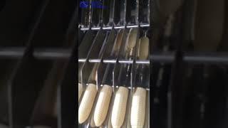 Automatic Corn Shape Wafer Cone Machine|Wafer Ice Cream Cone Line| Cone Biscuit Making Machine