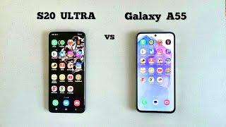 Galaxy A55 vs S20 Ultra | Speed Test