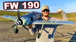 Focke Wulf FW-190 WWII RC Airplane - STRONGEST WARBIRD EVER - TheRcSaylors