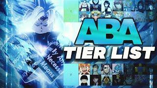 BIGGEST ABA TIERLIST EXPLAINED! (2024)