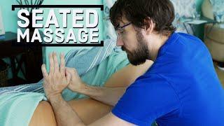 How to sit more during massage (be lazy!)