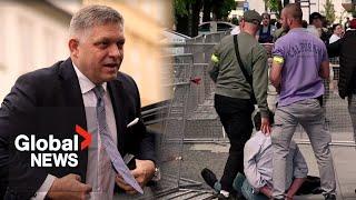 Slovakia Prime Minister Robert Fico shot and in hospital, suspect arrested