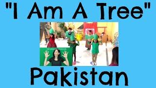 Pakistani students recite "I Am A Tree"
