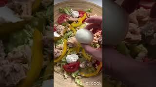 Хрустящий , яркий и вкусный салат 