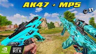 MP5 + AK47 21 kill random squad Blood strike max graphic rtx 2060