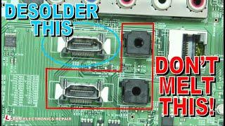 How To Desolder With Hot Air Without Melting Nearby Components