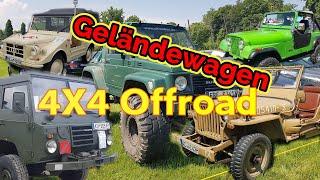 Die legendärsten Geländewagen - OFFROAD 4X4 Oldtimer und neu. #veranderlt