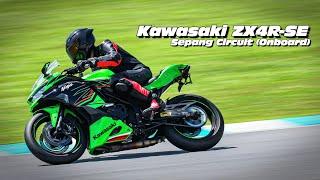 Onboard / Kawasaki ZX4R-SE / Sepang Circuit / 2nd Motorcycle TrackDay