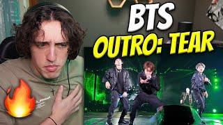 BTS 'OUTRO: TEAR' LIVE PERFORMANCE (MY FAVORITE OUTRO) - REACTION  !!!