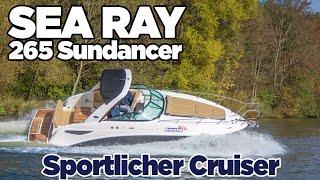 BOOTE TV - SEA RAY 265 Sundancer überzeugt als sportlicher Cruiser