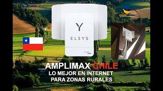 AMPLIMAX DE ELSYS, INTERNET 4G EN CHILE , ideal para sectores rurales, parcela, playa, campo 