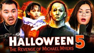 HALLOWEEN 5 (1989) MOVIE REACTION!!! First Time Watching | The Revenge of Michael Myers