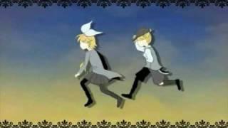 Kagamine Rin & Len- Skeleton Life (English and Romanji sub)