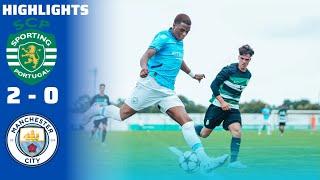 Sporting CP u19 vs Manchester City u19 | Highlights & All Goals UEFA Youth League 2024