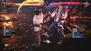 Tekken 8 || Jin Kazama Vs Marshal Law - Highest Level Incredible Battle