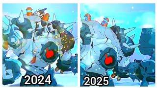 evolution of The Dark Hammer monster (2024-2025) | HomeAnimations |