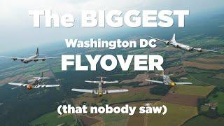 The massive flyover of Washington, D.C. that nobody saw - Arsenal of Democracy 2020 | AOPA Live This