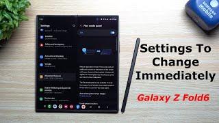 Galaxy Z Fold6 - Settings To Change Immediately! [Plus Some Tips & Tricks]