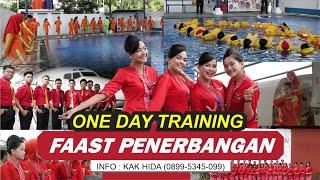 Kegiatan One Day Training Sekolah Pramugari FAAST Penerbangan