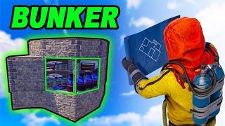 RUST - EASY BUNKER for NEW WIPE ( SOLO BASE DESIGN )