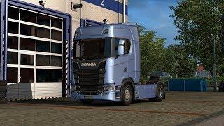 Euro Truck Simulator 2 Scania new generation V8 stock sound