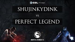 MKX - Shujinkydink vs. Perfect Legend - ESL Pro League 2015 - NA Week 2 Round of 16