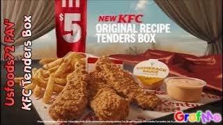 KFC The Original Recipe Tenders Box - Usfoods72 USA.