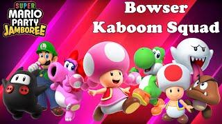 Super Mario Party Jamboree - Bowser Kaboom Squad - Team Toadette vs Imposter Bowser - Ty Foos