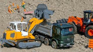 STUNNING RC TRUCK, RC MACHINE COLLECTION! RC EXCAVATOR, RC DOZER, RC MAN SCALEART, RC CUT 914 DIGGER