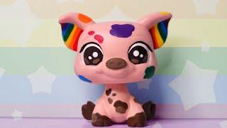 LPS Pride Piggy Makeover!